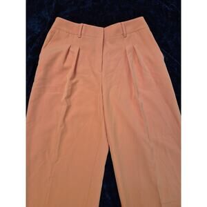 Karl Lagefeld Orange Poly pants